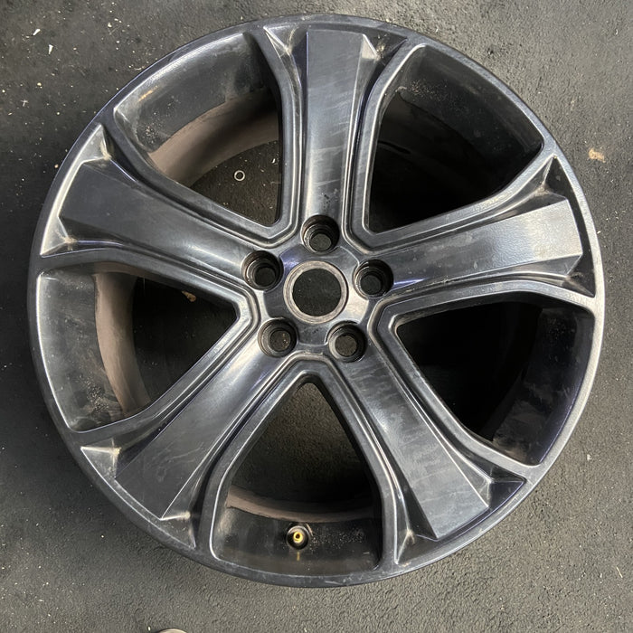 20" RANGE ROVER SPORT 13 , 20x9.5, 5 spoke, tapered, gloss black Original OEM - Additional View