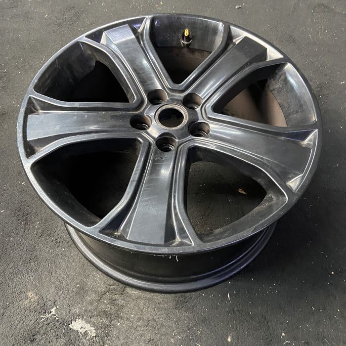 20" RANGE ROVER SPORT 13 , 20x9.5, 5 spoke, tapered, gloss black Original OEM - View 8