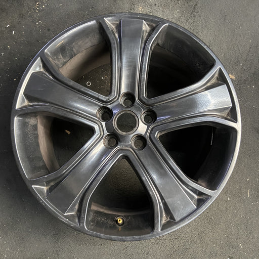 20" RANGE ROVER SPORT 13 , 20x9.5, 5 spoke, tapered, gloss black Original OEM - Additional View