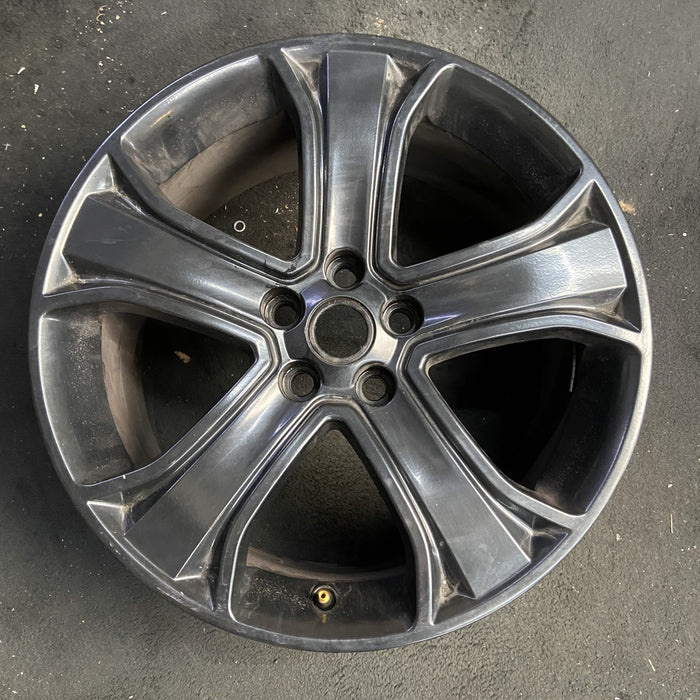20" RANGE ROVER SPORT 13 , 20x9.5, 5 spoke, tapered, gloss black Original OEM - Additional View