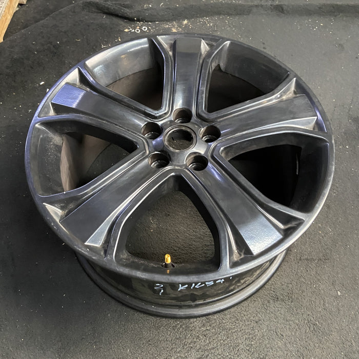 20" RANGE ROVER SPORT 13 , 20x9.5, 5 spoke, tapered, gloss black Original OEM - View 7