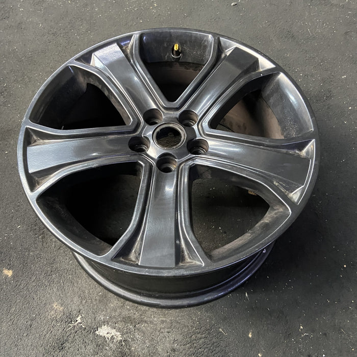 20" RANGE ROVER SPORT 13 , 20x9.5, 5 spoke, tapered, gloss black Original OEM - View 8