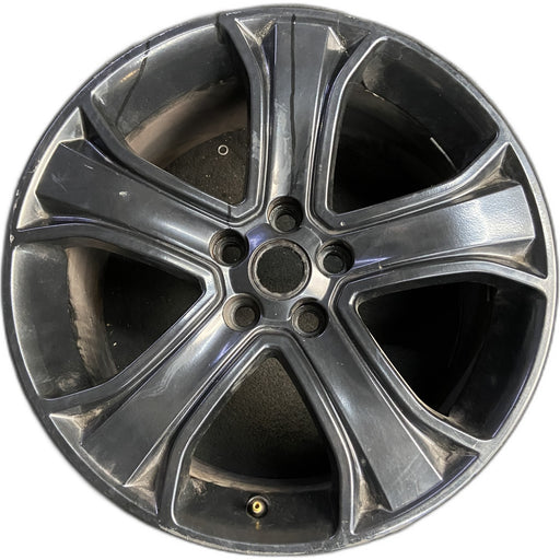 20" RANGE ROVER SPORT 13 , 20x9.5, 5 spoke, tapered, gloss black Original OEM - Front View