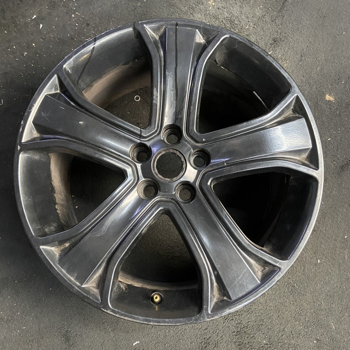 20" RANGE ROVER SPORT 13 , 20x9.5, 5 spoke, tapered, gloss black Original OEM - Additional View