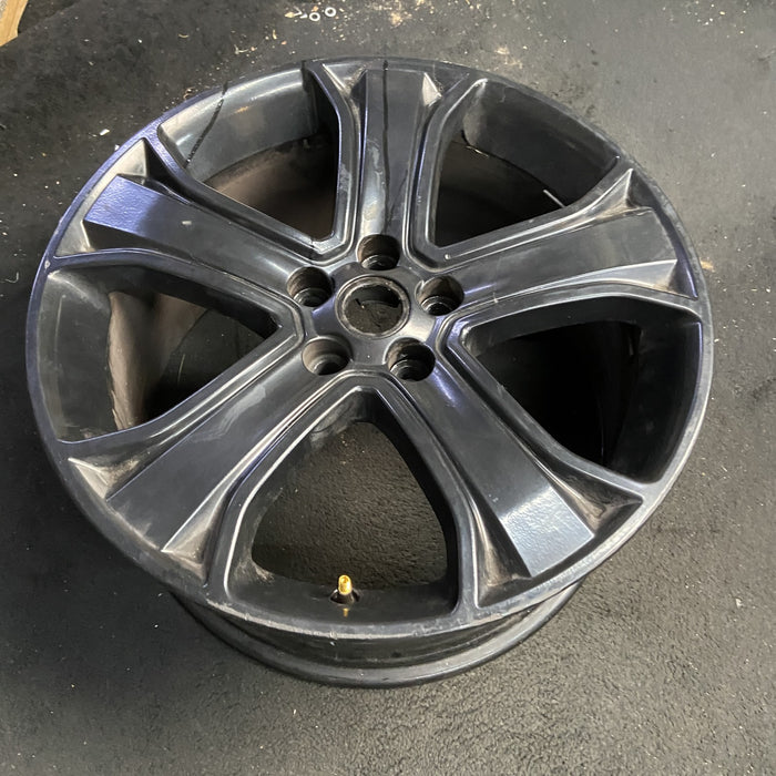 20" RANGE ROVER SPORT 13 , 20x9.5, 5 spoke, tapered, gloss black Original OEM - View 7