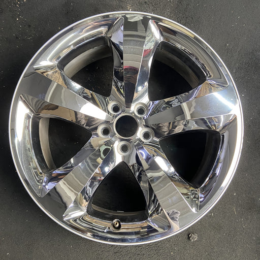 20" CHALLENGER 11-12 20x8, , chrome clad, lug nut centered between spokes - Additional View