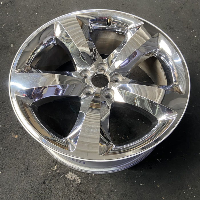 20" CHALLENGER 11-12 20x8, , chrome clad, lug nut centered between spokes - View 8