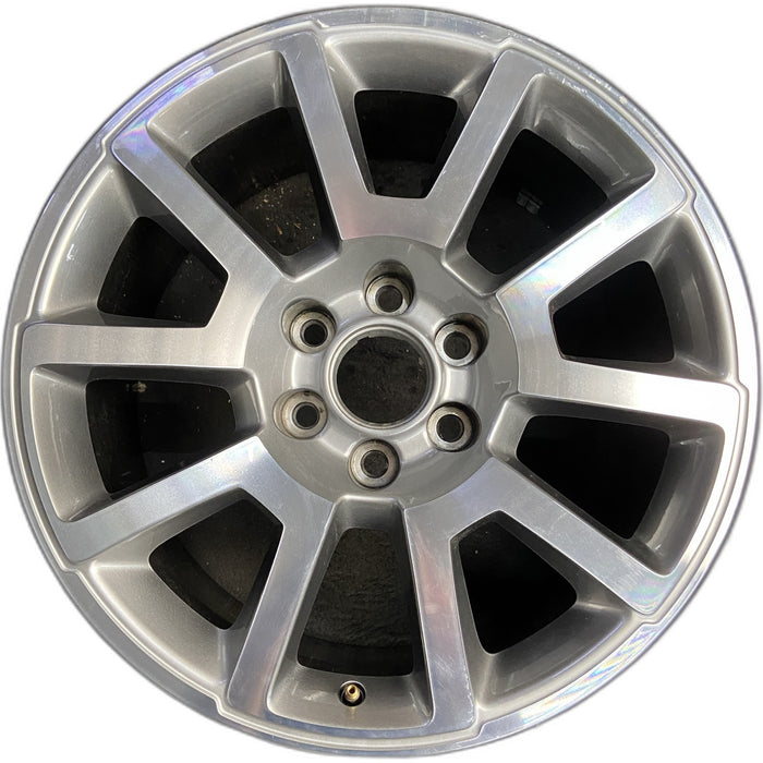 20" SIERRA 1500 PICKUP 16 20x9, 10 spoke, ultra bright machined Original OEM - Front View