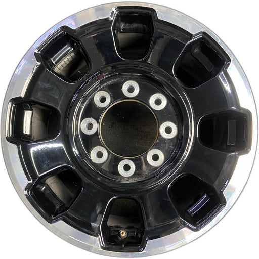 18" FORD F250SD PICKUP 23-24 18x8, aluminum, 8 spoke, single spoke, dark gray - Front View