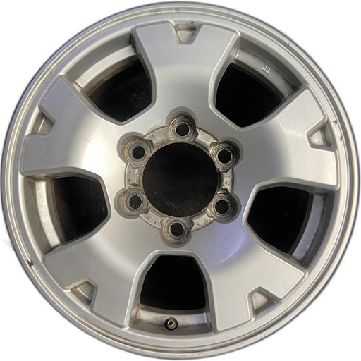 16" TACOMA 05-11 16x7, alloy, 5 spoke Original OEM Wheel Rim - Front View