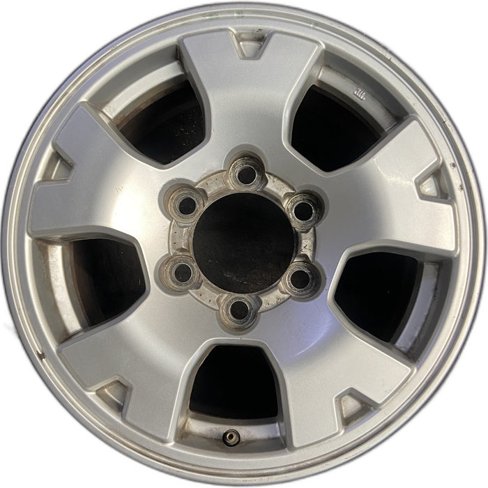 16" TACOMA 05-11 16x7, alloy, 5 spoke Original OEM Wheel Rim - Front View