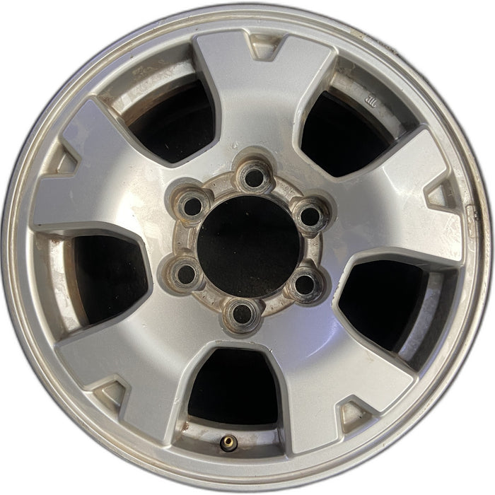 16" TACOMA 05-11 16x7, alloy, 5 spoke Original OEM Wheel Rim - Front View