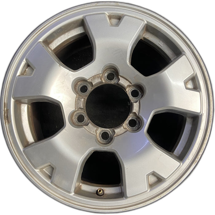 16" TACOMA 05-11 16x7, alloy, 5 spoke Original OEM Wheel Rim - Front View