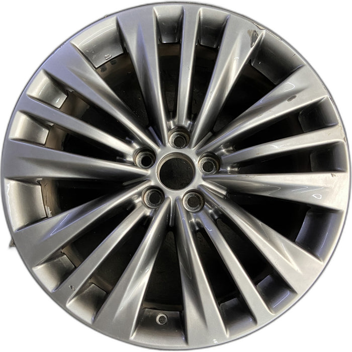 20" HIGHLANDER 20 20x8 , 15 spoke Original OEM Wheel Rim - Front View
