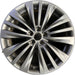 20" HIGHLANDER 20 20x8 , 15 spoke Original OEM Wheel Rim - Front View