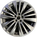20" HIGHLANDER 20 20x8 , 15 spoke Original OEM Wheel Rim - Front View