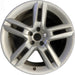 19" AUDI A6 16-18 19x8.5 , 5 double spoke Original OEM Wheel Rim - Front View