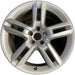 19" AUDI A6 16-18 19x8.5 , 5 double spoke Original OEM Wheel Rim - Front View