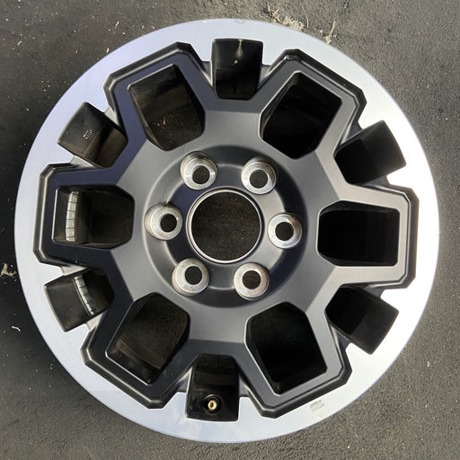 17" TACOMA 24-25 17x7.5, black Original OEM Wheel Rim - Additional View