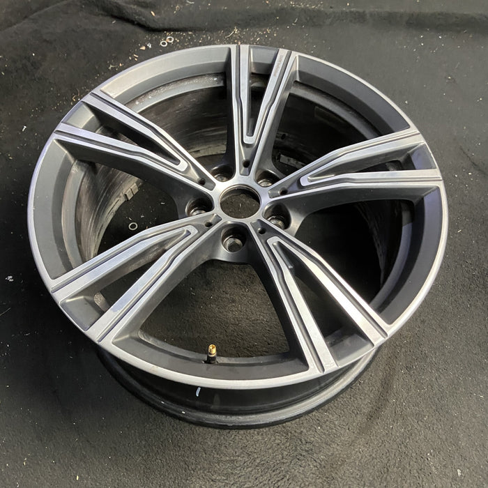 19" BMW 330e 21-24 19x8, , V spoke Original OEM Wheel Rim - View 7