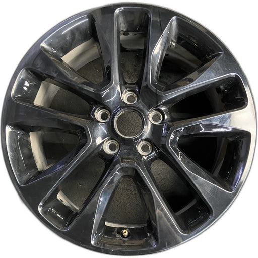 20" GRAND CHEROKEE 17 20x8, 5 spoke , w/o 75th Anniversary package; , black - Front View