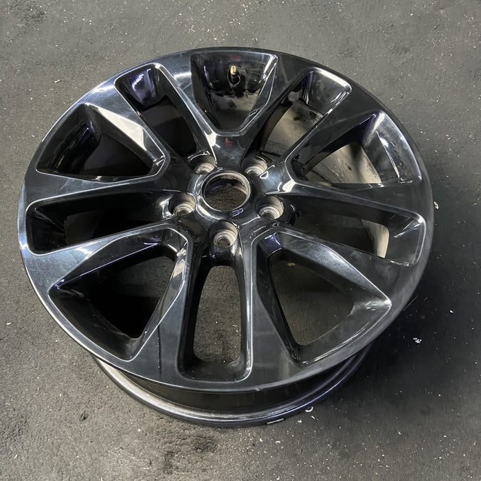 20" GRAND CHEROKEE 17 20x8, 5 spoke , w/o 75th Anniversary package; , black - View 8