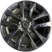 20" GRAND CHEROKEE 17 20x8, 5 spoke , w/o 75th Anniversary package; , black - Front View