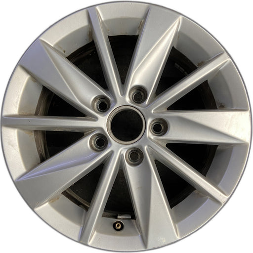 15" GOLF 15-18 15x6, alloy Original OEM Wheel Rim - Front View