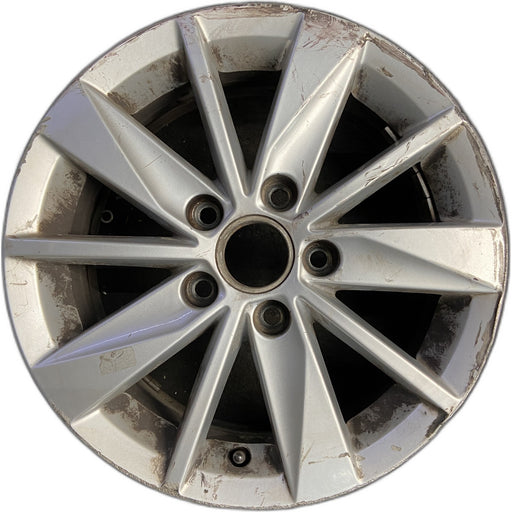 15" GOLF 15-18 15x6, alloy Original OEM Wheel Rim - Front View