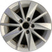 15" GOLF 15-18 15x6, alloy Original OEM Wheel Rim - Front View