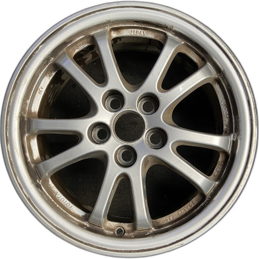 15" COROLLA 20 Sedan, 15x6.5 Original OEM Wheel Rim - Front View