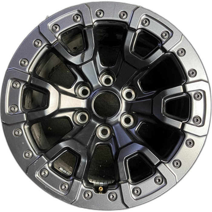 17" BRONCO RAPTOR 22-25 , , Y spoke Original OEM Wheel Rim - Front View