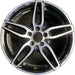 18" MERCEDES CLA-CLASS 17 117 Type, CLA250, 18x7.5, w/AMG, black accents - Front View
