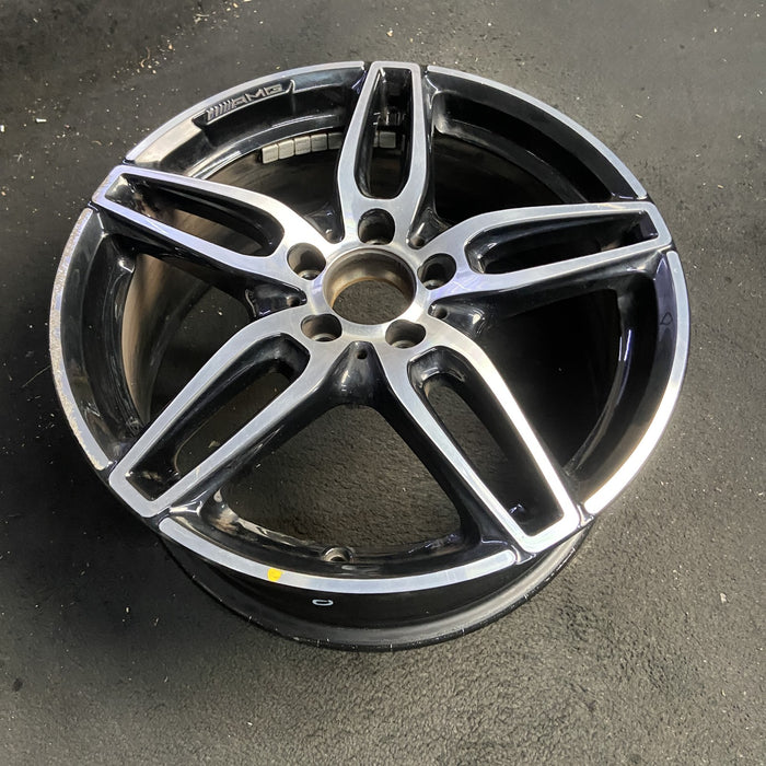 18" MERCEDES CLA-CLASS 17 117 Type, CLA250, 18x7.5, w/AMG, black accents - View 7
