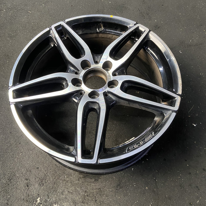 18" MERCEDES CLA-CLASS 17 117 Type, CLA250, 18x7.5, w/AMG, black accents - View 8