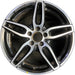 18" MERCEDES CLA-CLASS 17 117 Type, CLA250, 18x7.5, w/AMG, black accents - Front View