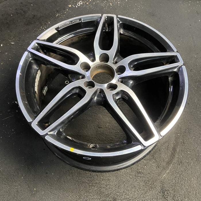 18" MERCEDES CLA-CLASS 17 117 Type, CLA250, 18x7.5, w/AMG, black accents - View 7