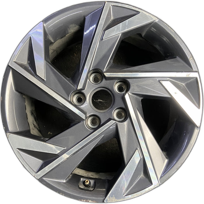 17" ELANTRA 24 17x7 Original OEM Wheel Rim - Front View