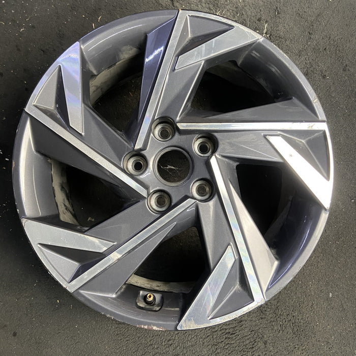 17" ELANTRA 24 17x7 Original OEM Wheel Rim - Additional View