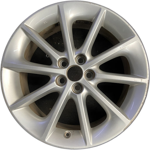 17" LEXUS CT200H 11-13 17x7 , 10 spoke, silver Original OEM Wheel Rim - Front View