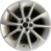 17" LEXUS CT200H 11-13 17x7 , 10 spoke, silver Original OEM Wheel Rim - Front View