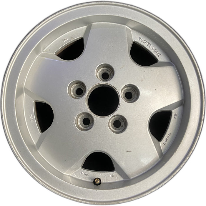 14" VANAGON 86-92 14x6, alloy Original OEM Wheel Rim - Front View