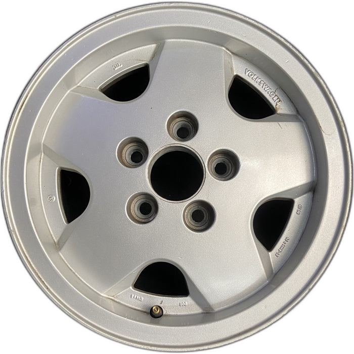 14" VANAGON 86-92 14x6, alloy Original OEM Wheel Rim - Front View