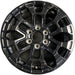 18" CANYON 26 18x8.5, gloss black Original OEM Wheel Rim - Front View