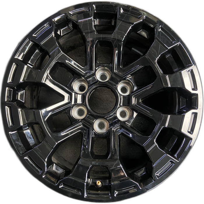 18" CANYON 26 18x8.5, gloss black Original OEM Wheel Rim - Front View
