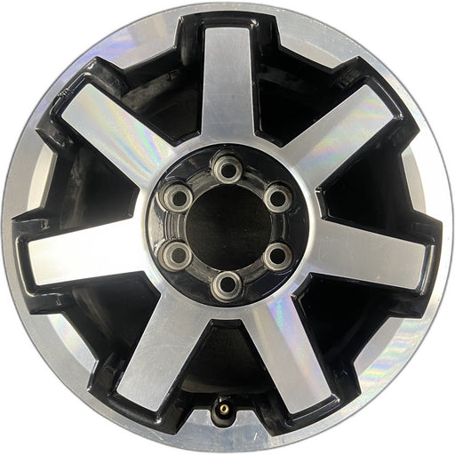 17" 4 RUNNER 17-20 17x7.5 , Original OEM Wheel Rim - Front View