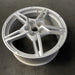 19" CORVETTE 20-22 front, , 5 spoke, gloss silver Original OEM Wheel Rim - View 8
