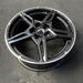 19" CORVETTE 20-22 front, , 5 spoke, black Original OEM Wheel Rim - View 8