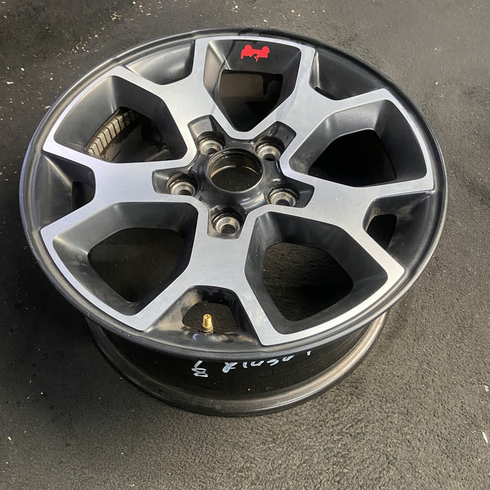 17" WRANGLER 18 VIN X , 17x7.5, , aluminum, Y spoke Original OEM Wheel Rim - View 7