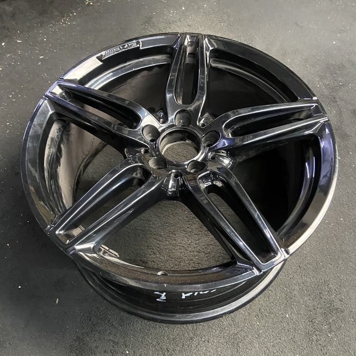 19" MERCEDES E-CLASS 17 213 Type, Sedan, E43, 19x9, machined face with black - View 7
